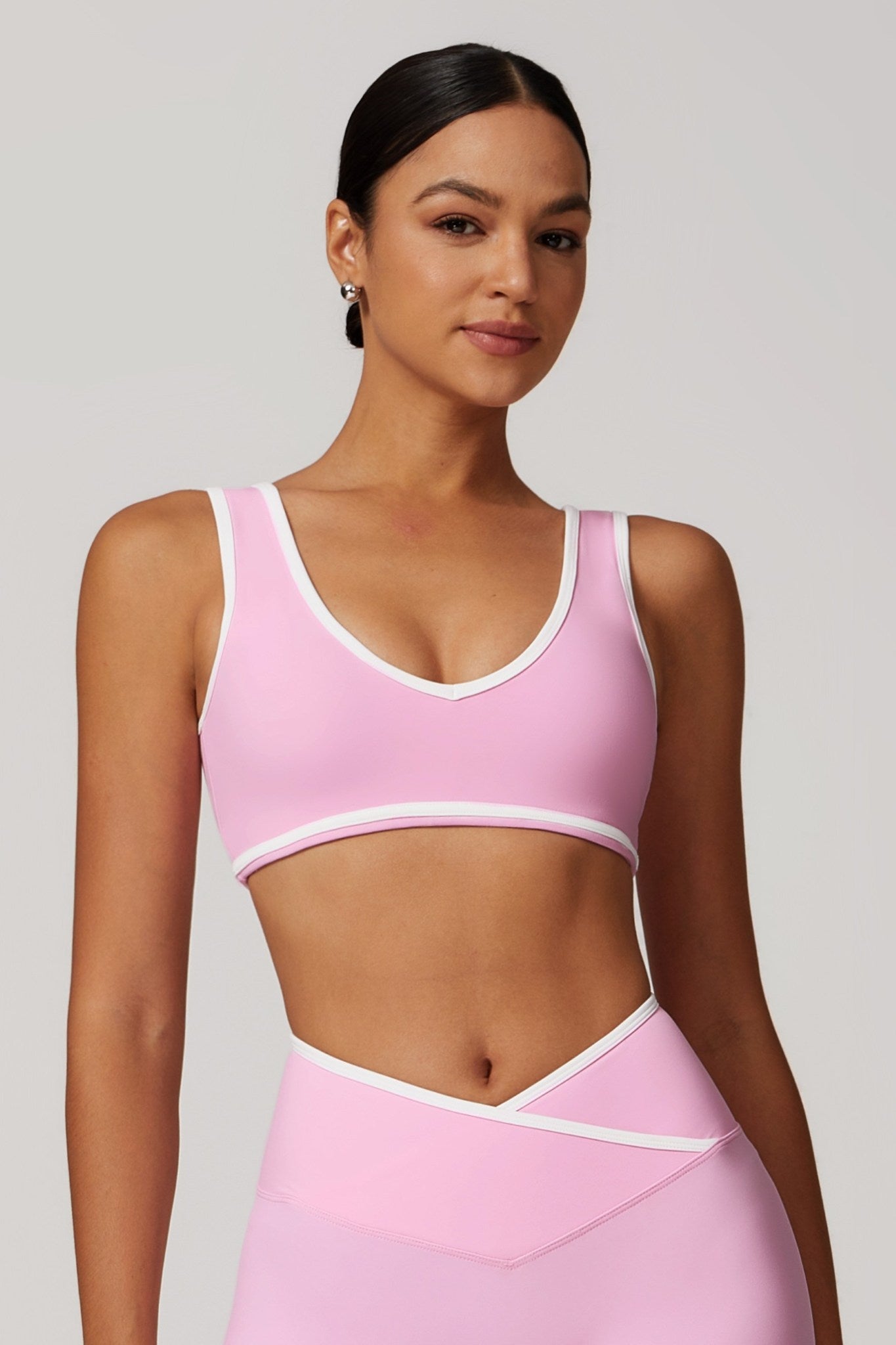 Angel Sports Bra - Pink - Maison and Aurora