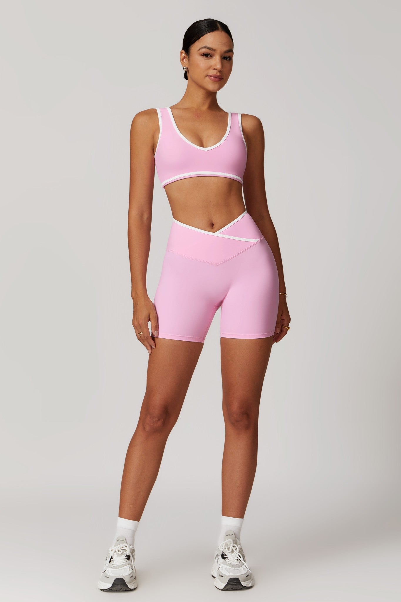 Angel Sports Bra - Pink - Maison and Aurora