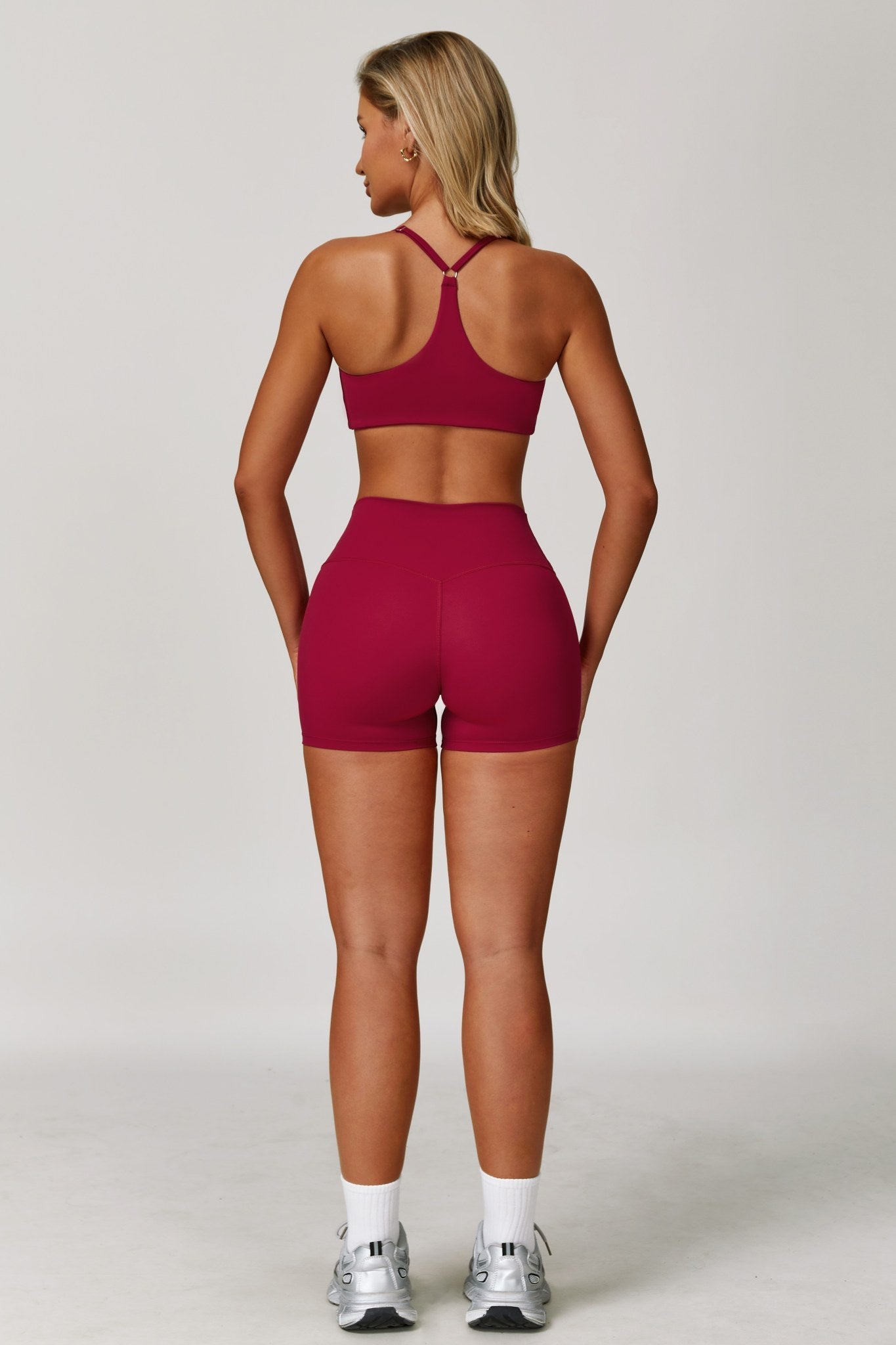 Sahara Sports Bra - Raspberry - Maison and Aurora