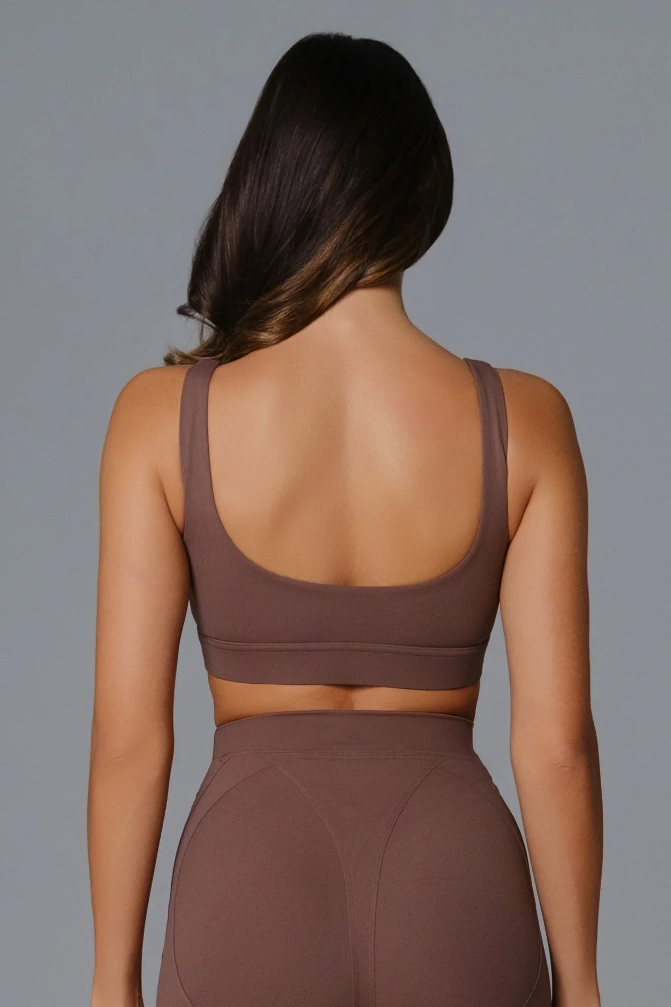 Marcella Sports Bra - Umber - Maison and Aurora