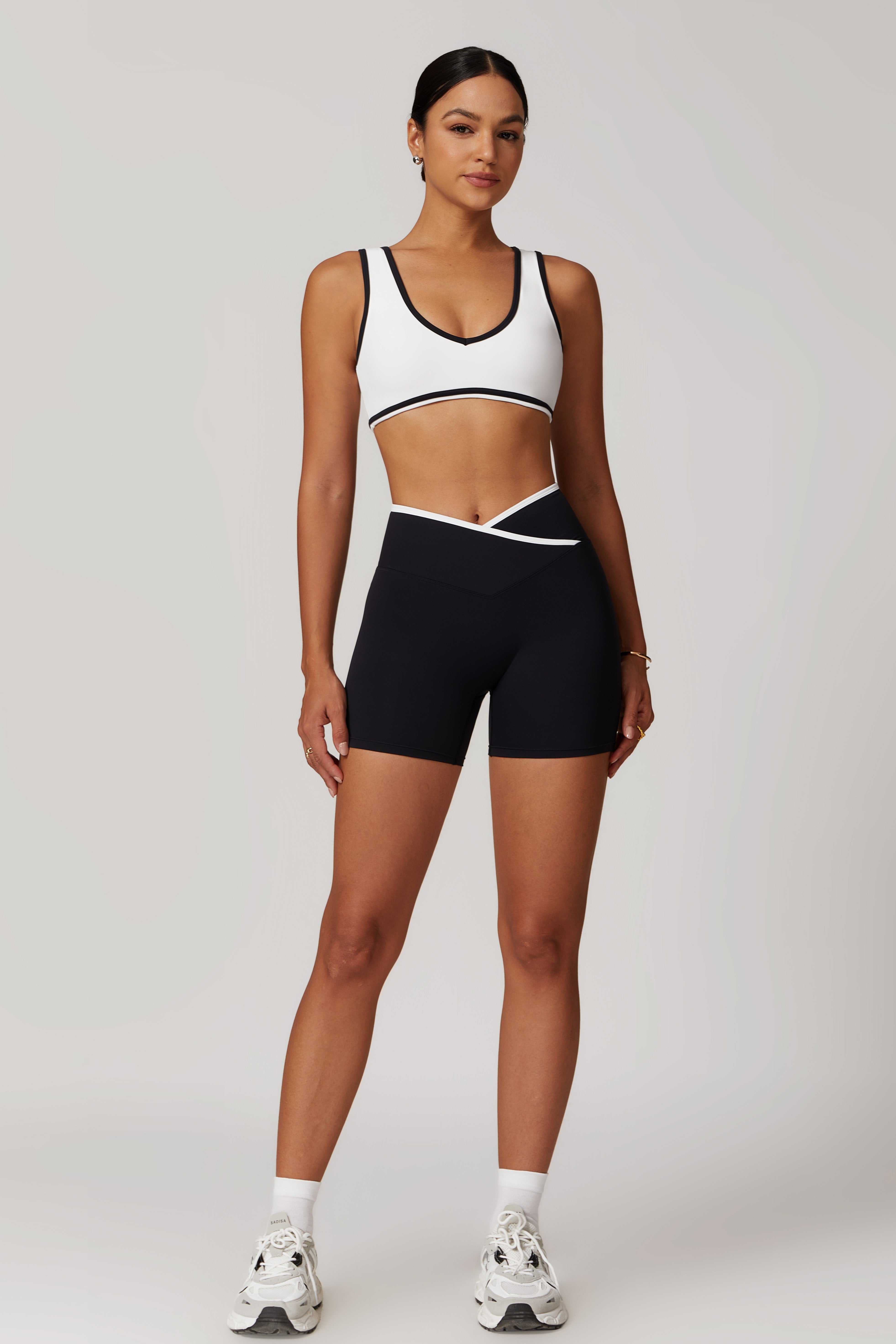 Angel Sports Bra - White - Maison and Aurora