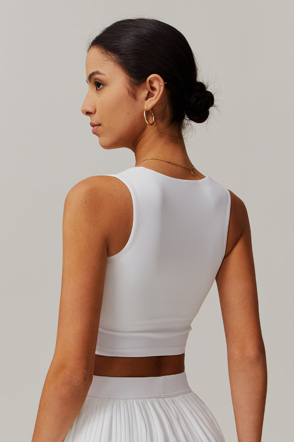 Estelle Top - White - Maison and Aurora