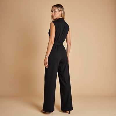 Chantal™ - Stilig Ermeløs Jumpsuit
