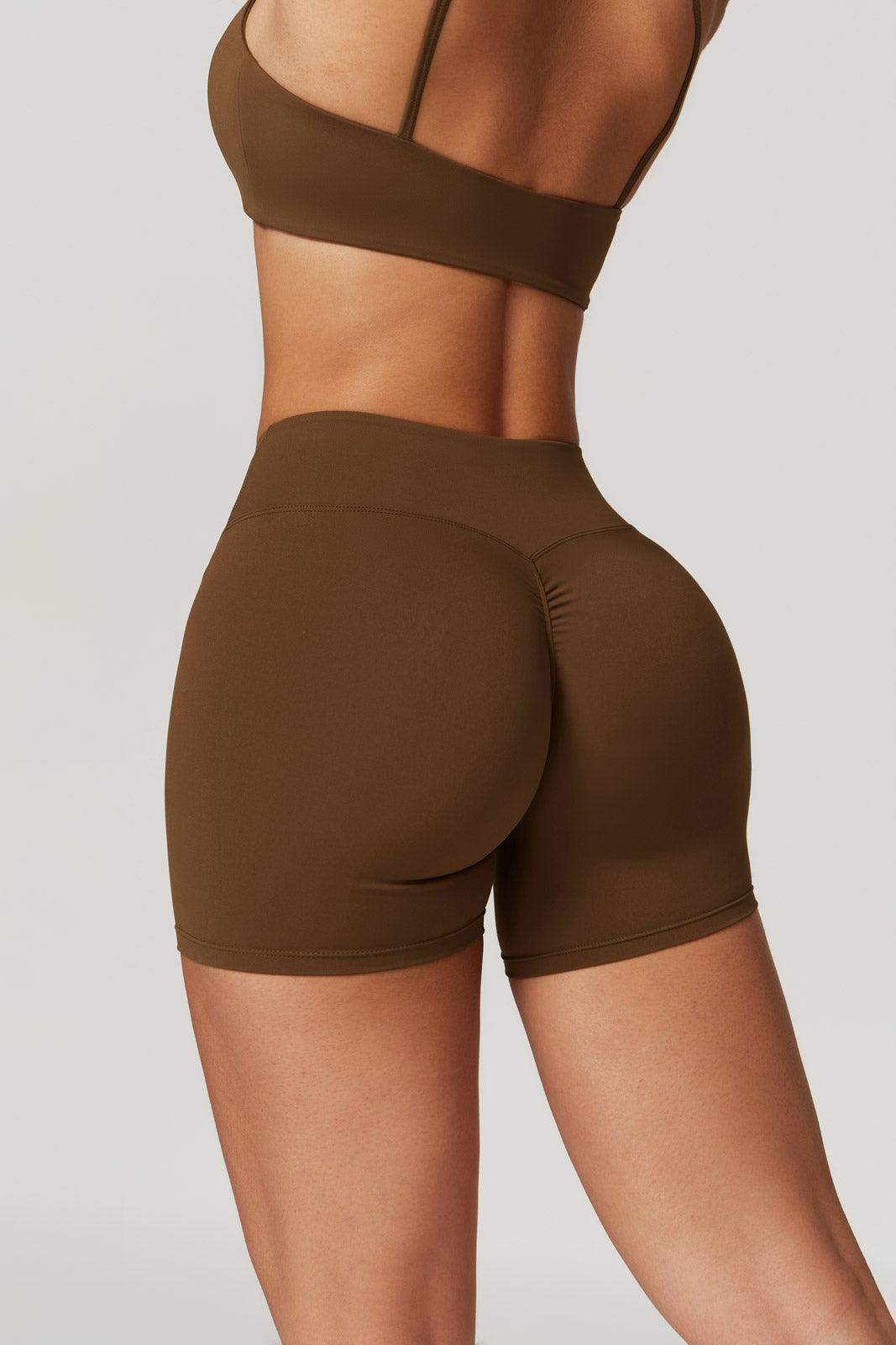Daisy Shorts - Brown (FINAL SALE)